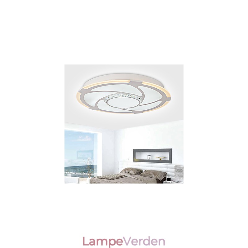 Moderne moderne metal flush Mount