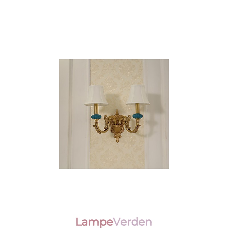 Enkel Country Traditionel Klassisk Messing Funktion til Mini Style Uplight Væglamper Væglampe