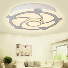 Moderne moderne metal flush Mount
