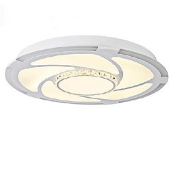 Moderne moderne metal flush Mount
