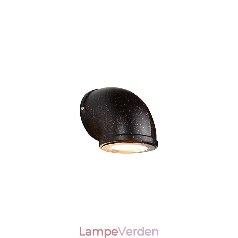 Væglampe Væglamper Vægjern Væglampe Stum Sort Lyssværd Lampe På Væg