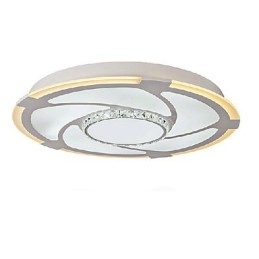 Moderne moderne metal flush Mount