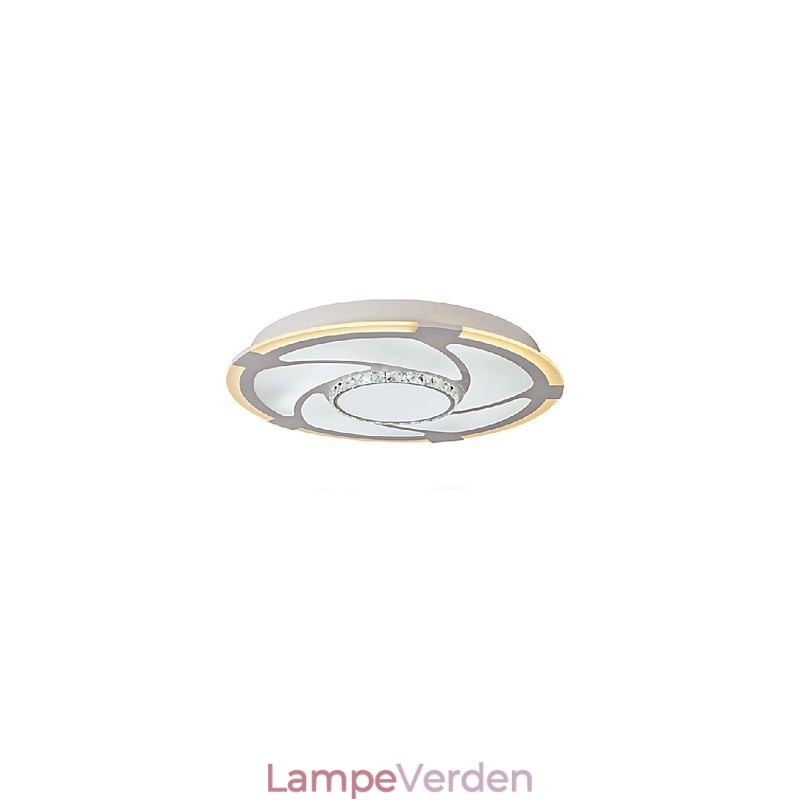 Moderne moderne metal flush Mount