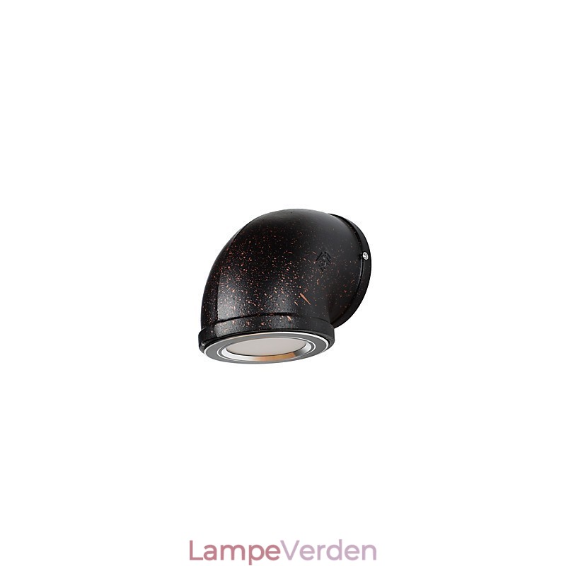 Væglampe Væglamper Vægjern Væglampe Stum Sort Lyssværd Lampe På Væg