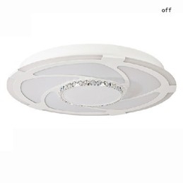 Moderne moderne metal flush Mount