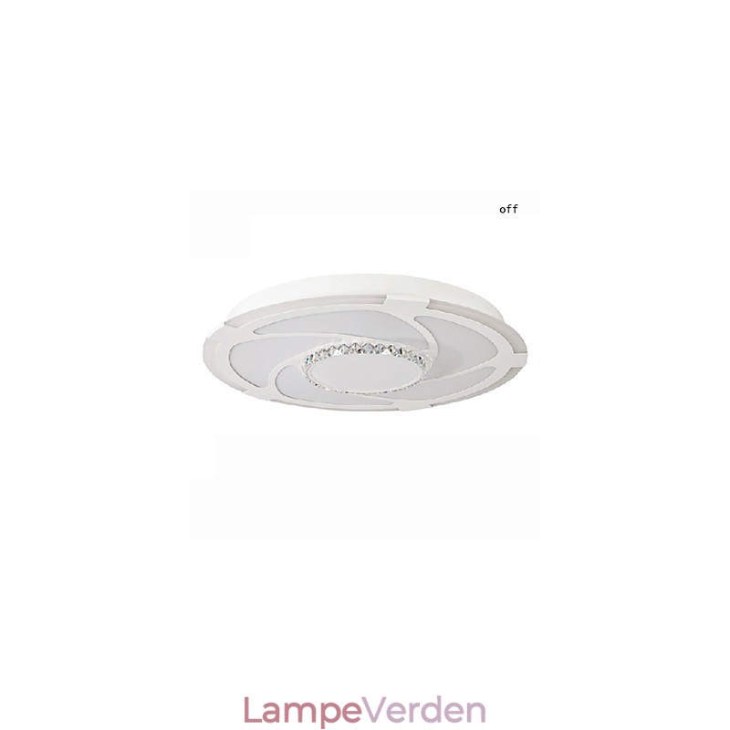 Moderne moderne metal flush Mount
