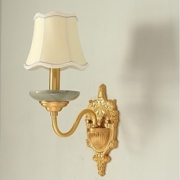 Enkel Country Traditionel Klassisk Messing Funktion til Mini Style Uplight Væglamper Væglampe