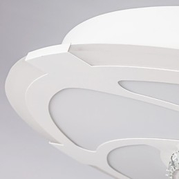 Moderne moderne metal flush Mount