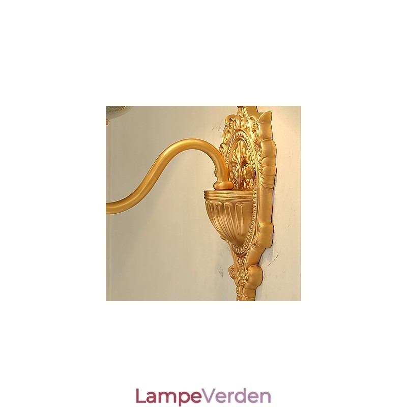 Enkel Country Traditionel Klassisk Messing Funktion til Mini Style Uplight Væglamper Væglampe