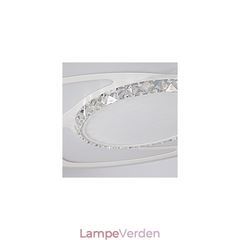 Moderne moderne metal flush Mount