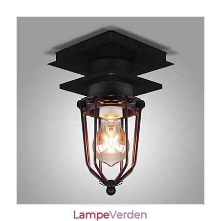 Retro smedede væglampe Enkelthoved Antik Reminisced Lampe Loft American Iron Vintage Small Cages Loftslampe Retro smedede væglampe Enkelthoved Antik Reminisced Lampe Loft American Iron Vintage Small Cages Loftslampe