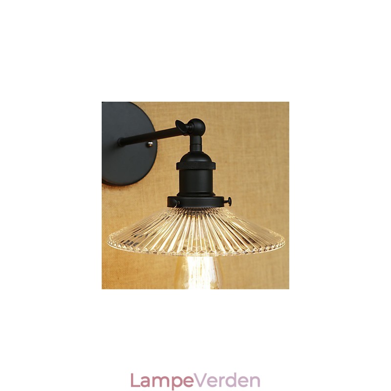 Country Retro Painting Feature til Mini Style Øjenbeskyttelse Ambient Light Wall Sconces