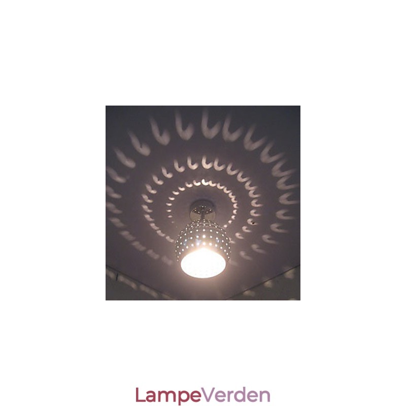 Kreativ porøs kugle æstetisk refleksion Absorber kuppellys smedejernslampe