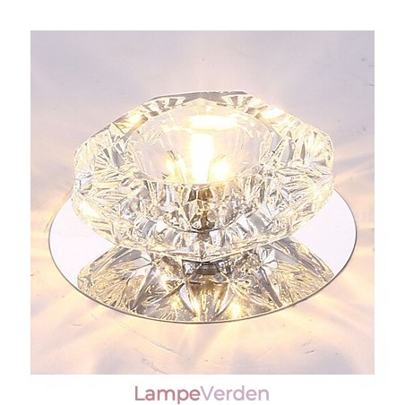 Energibesparende Moderne Loftslampe Krystal Loftslys Down pære Lampe Energibesparende Moderne Loftslampe Krystal Loftslys Down pære Lampe