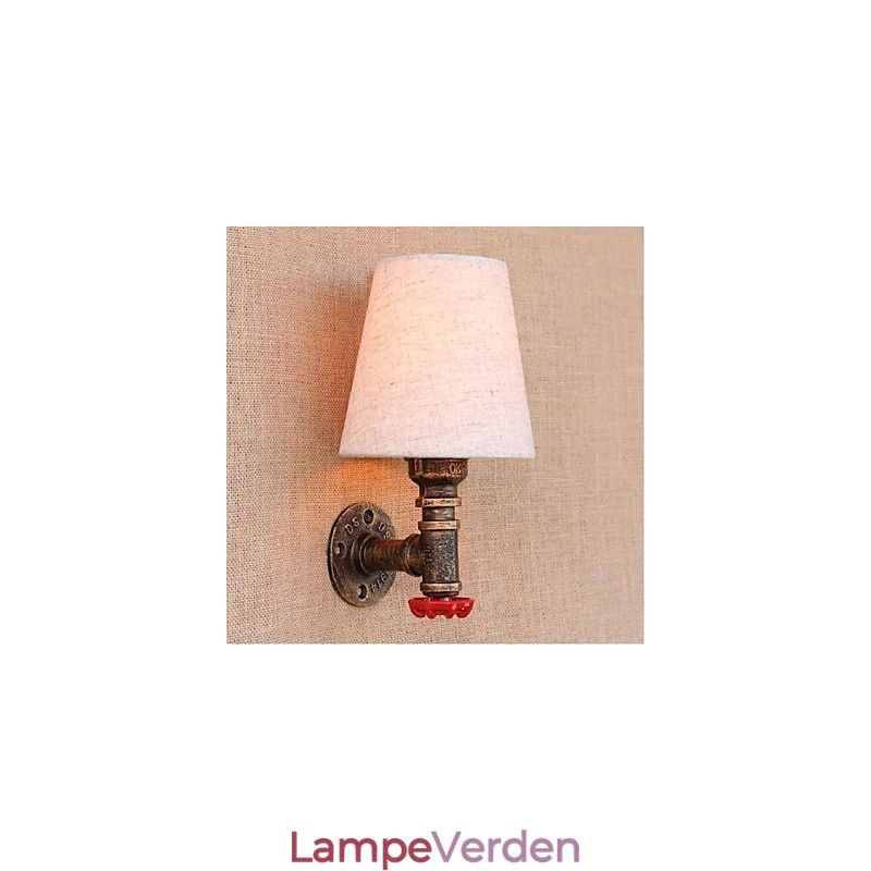 Rustik Lodge Messing Funktion til Ambient Light Wall Sconces Wall Light