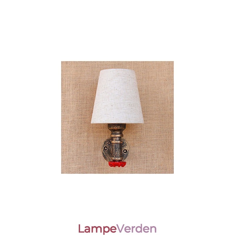 Rustik Lodge Messing Funktion til Ambient Light Wall Sconces Wall Light