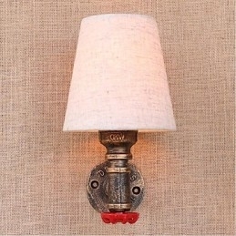 Rustik Lodge Messing Funktion til Ambient Light Wall Sconces Wall Light