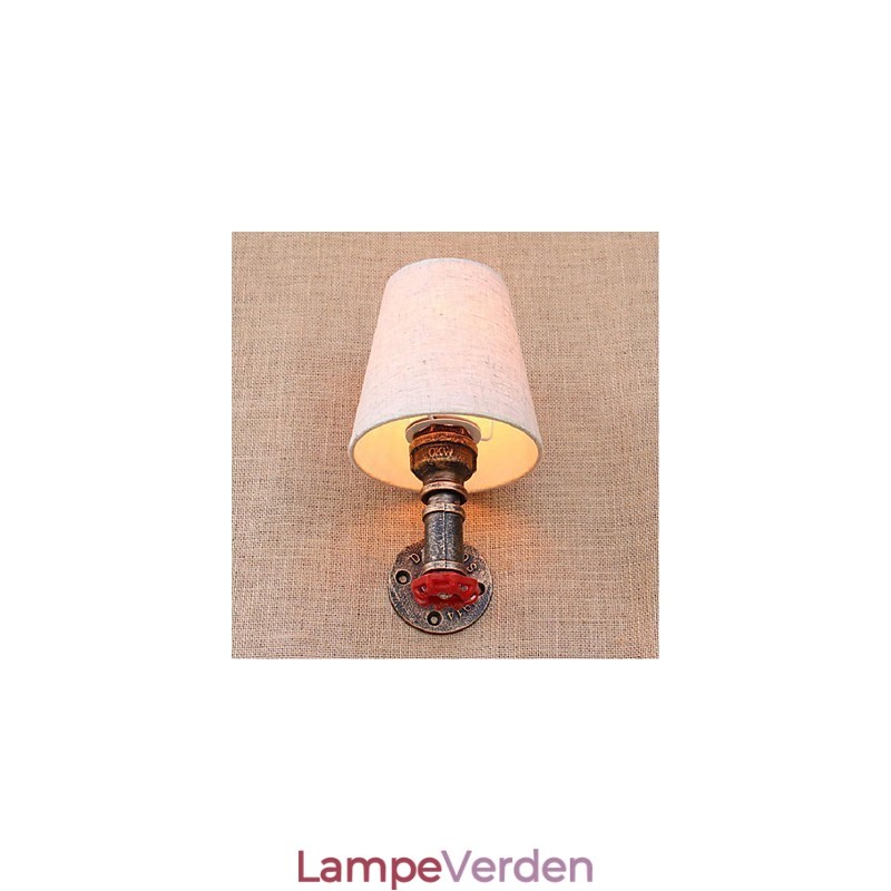 Rustik Lodge Messing Funktion til Ambient Light Wall Sconces Wall Light