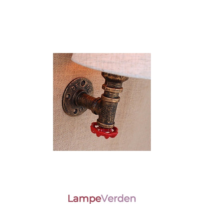 Rustik Lodge Messing Funktion til Ambient Light Wall Sconces Wall Light