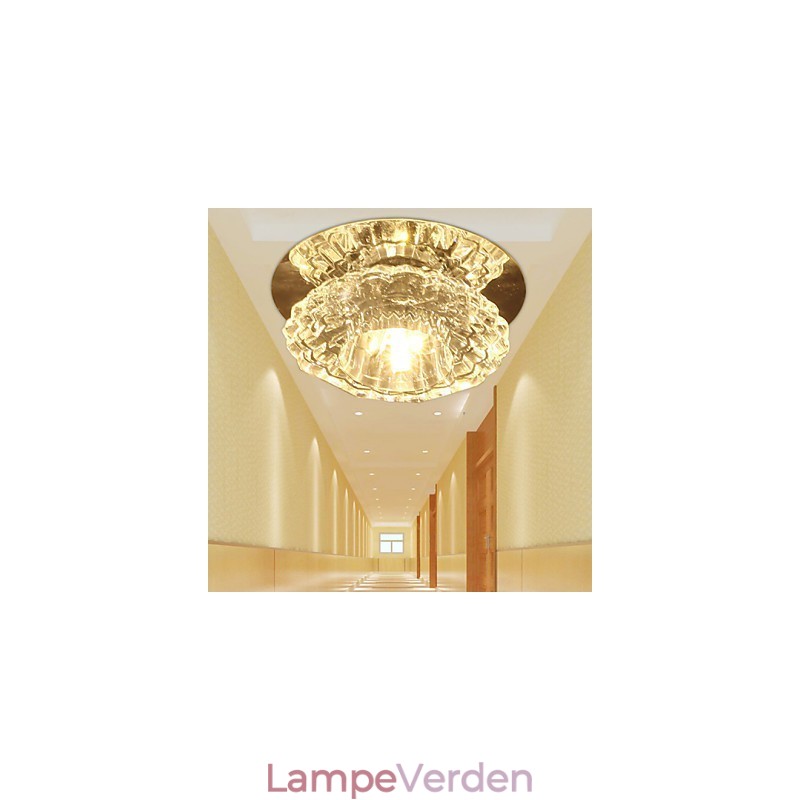 Energibesparende Moderne Loftslampe Krystal Loftslys Down pære Lampe