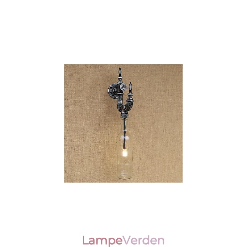 Rustik Lodge Silver Feature til Ambient Light Wall Sconces Wall Light