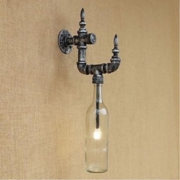 Rustik Lodge Silver Feature til Ambient Light Wall Sconces Wall Light