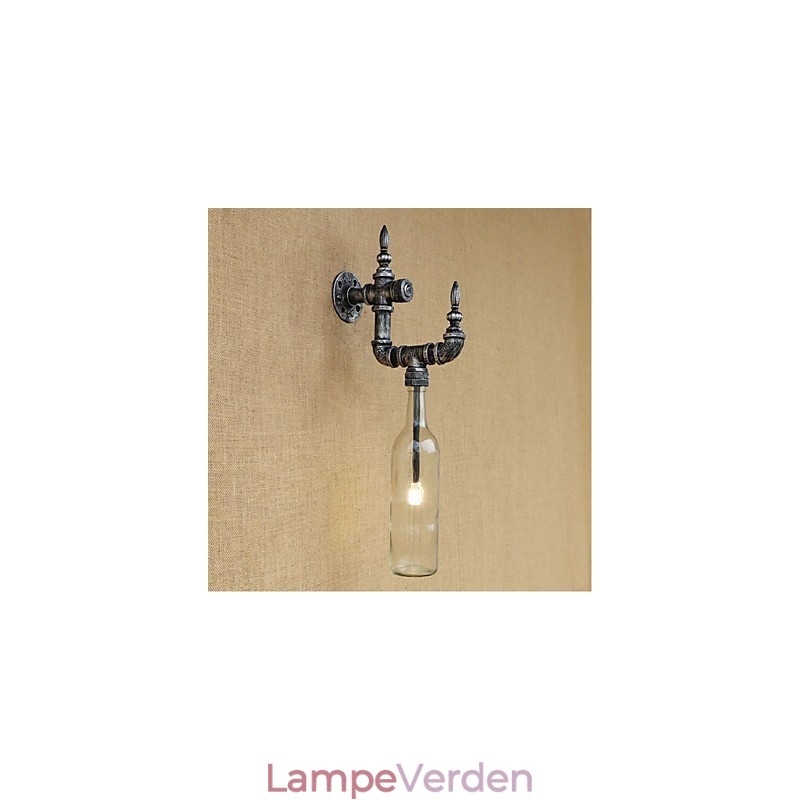 Rustik Lodge Silver Feature til Ambient Light Wall Sconces Wall Light