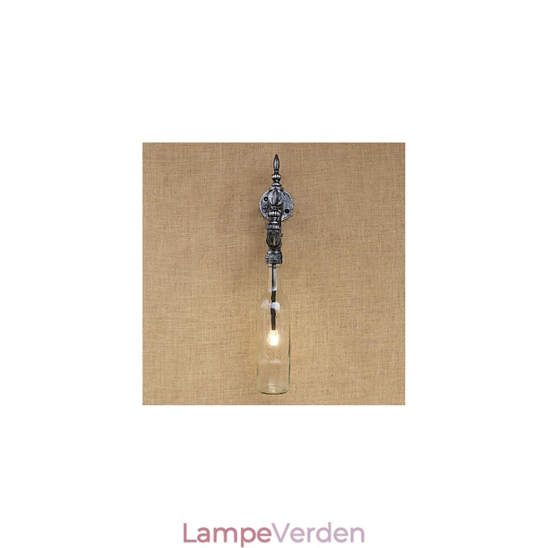 Rustik Lodge Silver Feature til Ambient Light Wall Sconces Wall Light