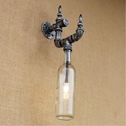 Rustik Lodge Silver Feature til Ambient Light Wall Sconces Wall Light