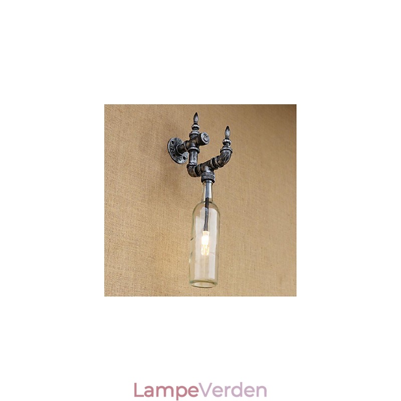 Rustik Lodge Silver Feature til Ambient Light Wall Sconces Wall Light