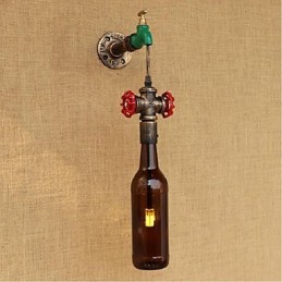 Moderne ny kreativ flaske væglampe Wall Light