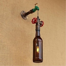 Moderne ny kreativ flaske væglampe Wall Light