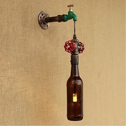 Moderne ny kreativ flaske væglampe Wall Light