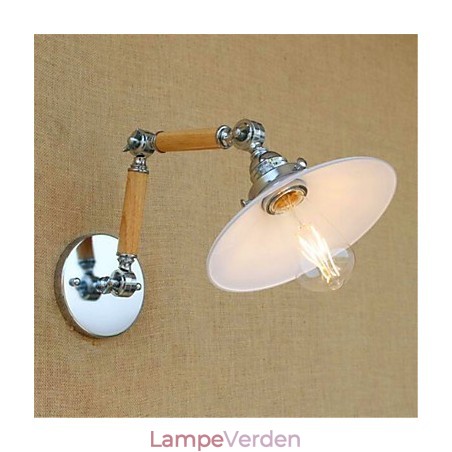 Moderne moderne kromfunktion til svingarm omgivende lys Svingarmslys væglampe Moderne moderne kromfunktion til svingarm omgivende lys Svingarmslys væglampe