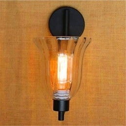 Rustik Lodge Country Black Oxide Finish Funktion til svingarm omgivende lys