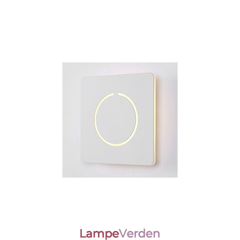 Integreret moderne moderne maleri-funktion til væglamper med omgivende lys