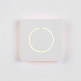 Integreret moderne moderne maleri-funktion til væglamper med omgivende lys