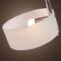 Moderne moderne mini stil krom metal lysekrone Flush Mount Garage