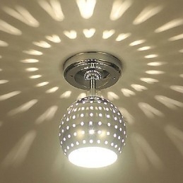 Moderne moderne mini stil galvaniseret metal Flush Mount