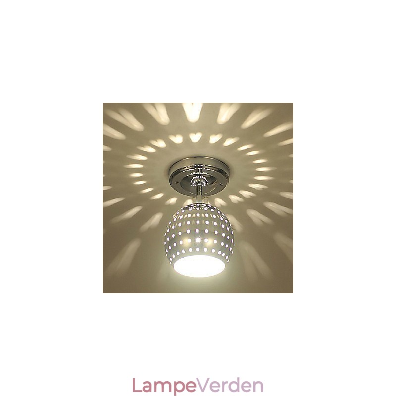 Moderne moderne mini stil galvaniseret metal Flush Mount
