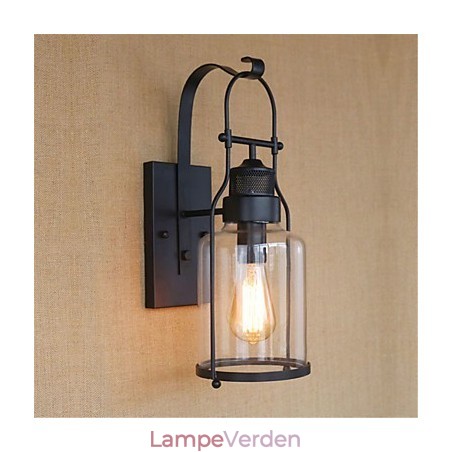 Rustik Lodge Country Retro Sort Oxide Finish Funktion til Øjenbeskyttelse Ambient Light Rustik Lodge Country Retro Sort Oxide Finish Funktion til Øjenbeskyttelse Ambient Light