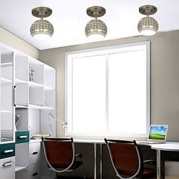Moderne moderne mini stil galvaniseret metal Flush Mount