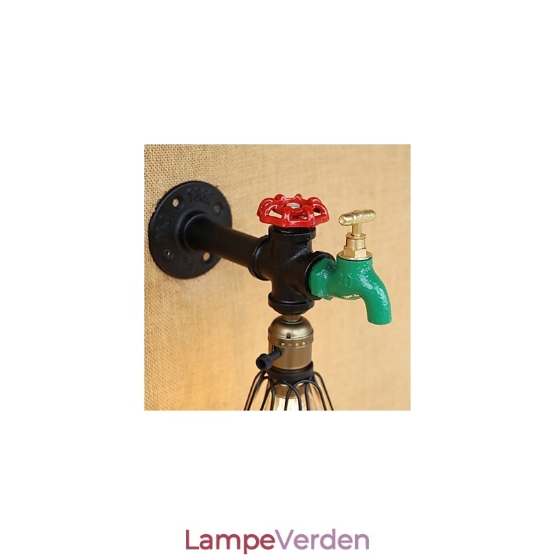 Country Retro Painting Feature for Mini Style Ambient Light Wall Sconces Wall Light