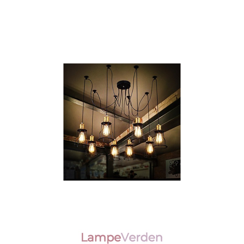 Landedesignere maler metal lysekrone