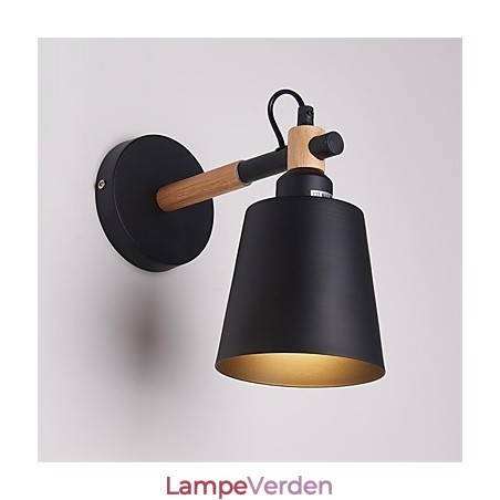 Vintage træ Art Deco Metal Metal Rustik Væglampe Stue Spisestue Gang Væglampe Sort Hvid Valgfri Vintage træ Art Deco Metal Metal Rustik Væglampe Stue Spisestue Gang Væglampe Sort Hvid Valgfri