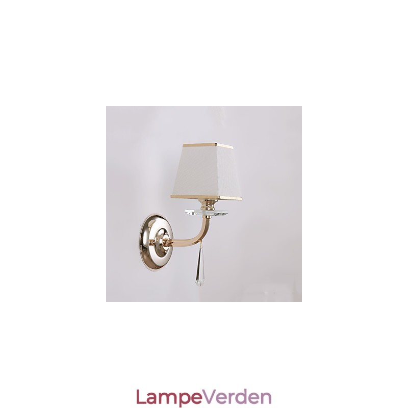 Moderne moderne galvaniseret funktion til Crystal Ambient Light Wall Sconces Wall Light