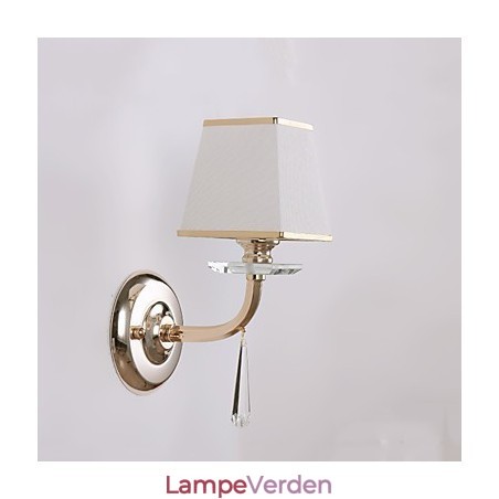 Moderne moderne galvaniseret funktion til Crystal Ambient Light Wall Sconces Wall Light Moderne moderne galvaniseret funktion til Crystal Ambient Light Wall Sconces Wall Light