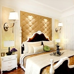 Moderne moderne galvaniseret funktion til Crystal Ambient Light Wall Sconces Wall Light