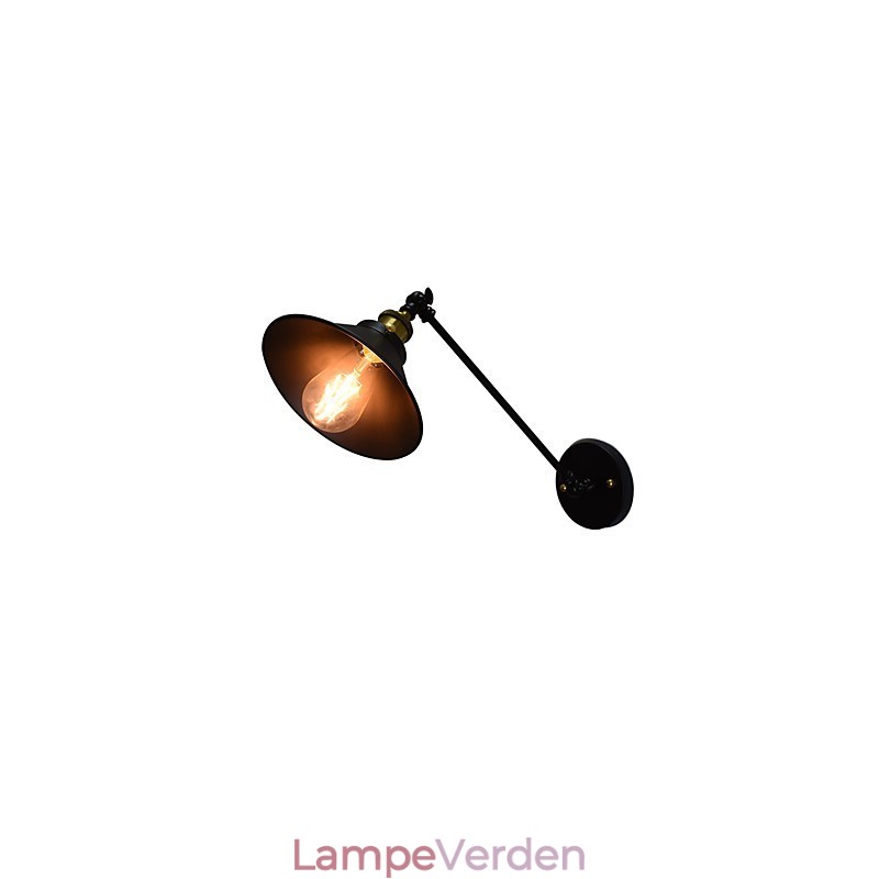 Buzz Wall Jern Væglampe Stum Sort Lyssværd Lampe På Væg