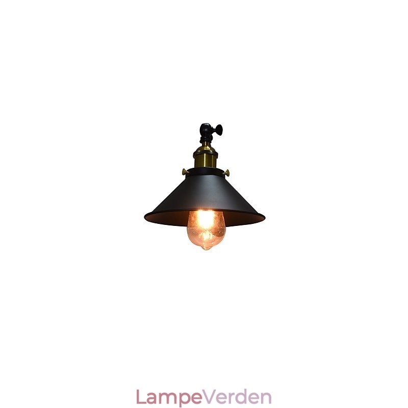 Buzz Wall Jern Væglampe Stum Sort Lyssværd Lampe På Væg